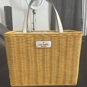 Kate Spade Wicker Medium Satchel